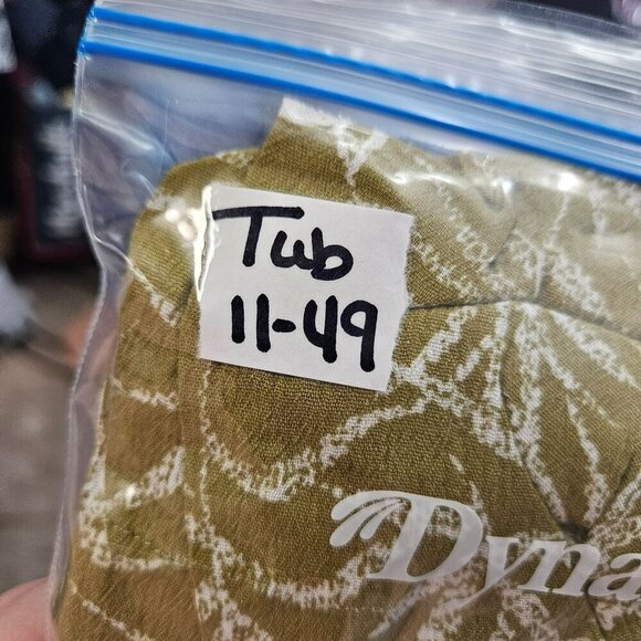 The Vermont Country Store Sleeveless Olive Leaf Print Midi Dress M Cotton Casual - Picture 8 of 8